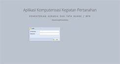Desktop Screenshot of kkp.bpn.go.id